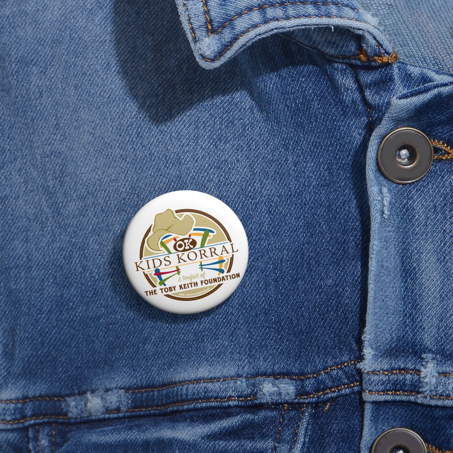 Ok Kids Korral Custom Pin Buttons