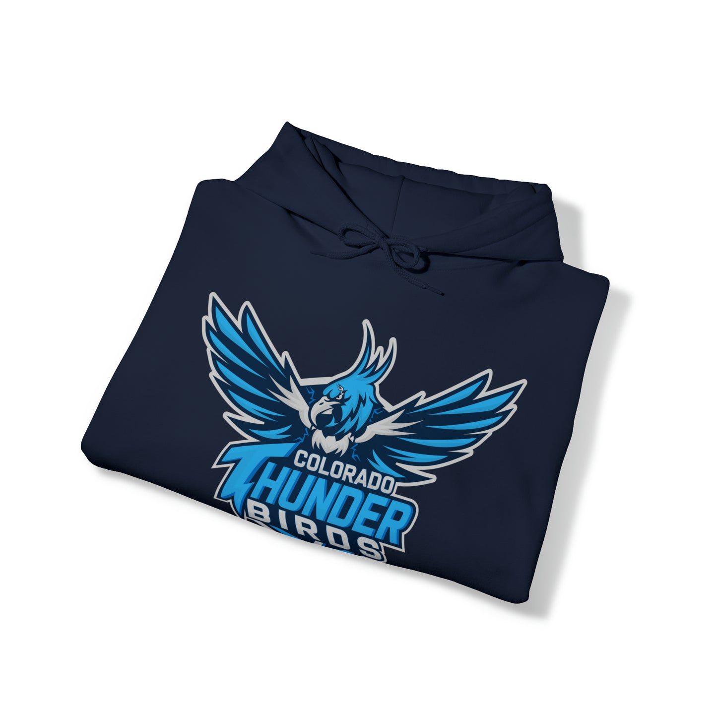 MLDR Team Colorado Thunderbirds Unisex Heavy Blend™ Hooded Sweatshirt