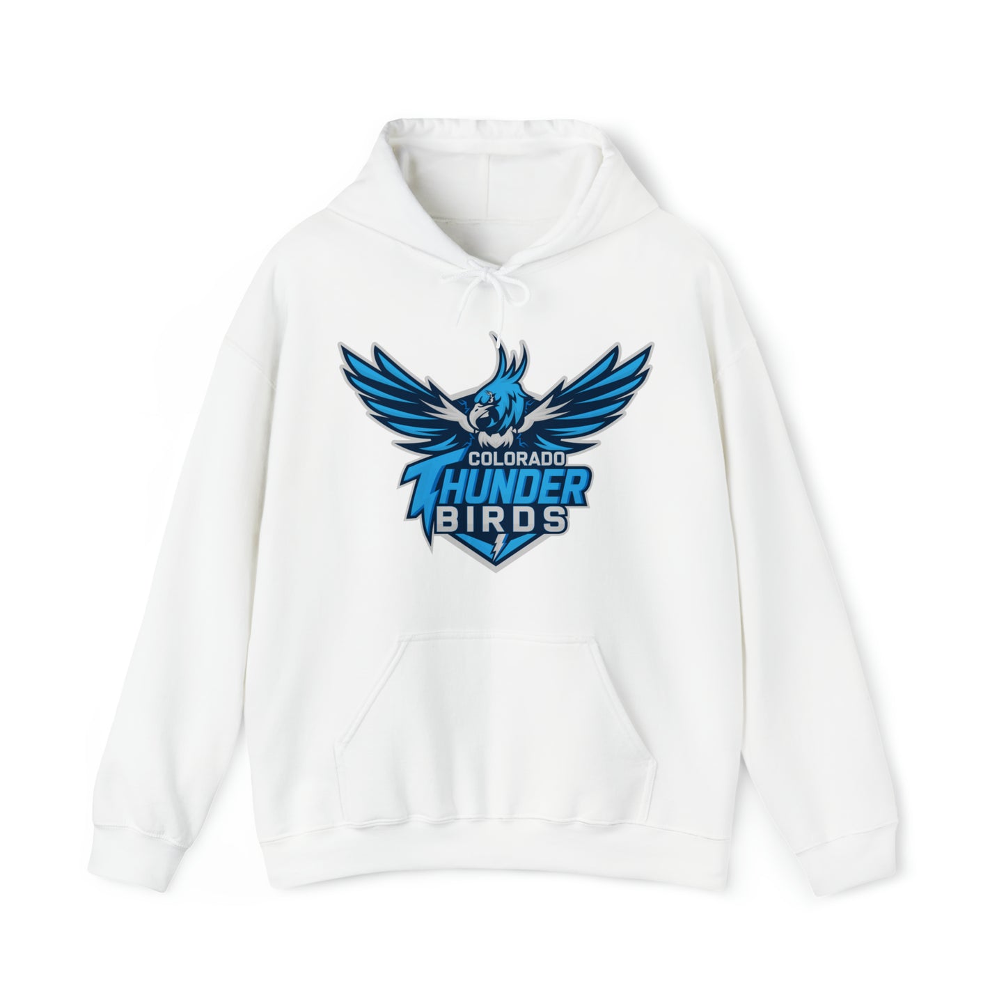 MLDR Team Colorado Thunderbirds Unisex Heavy Blend™ Hooded Sweatshirt