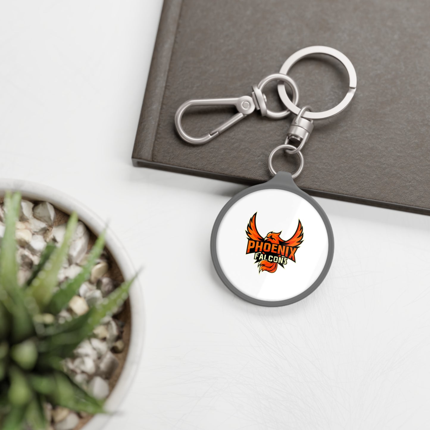 Phoenix Falcons Keyring Tag