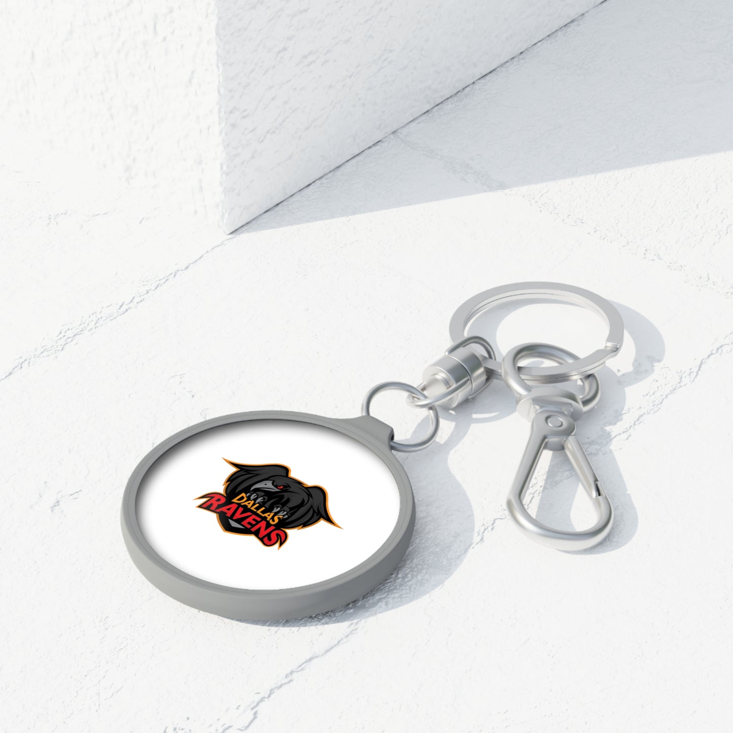 Dallas Ravens Keyring Tag