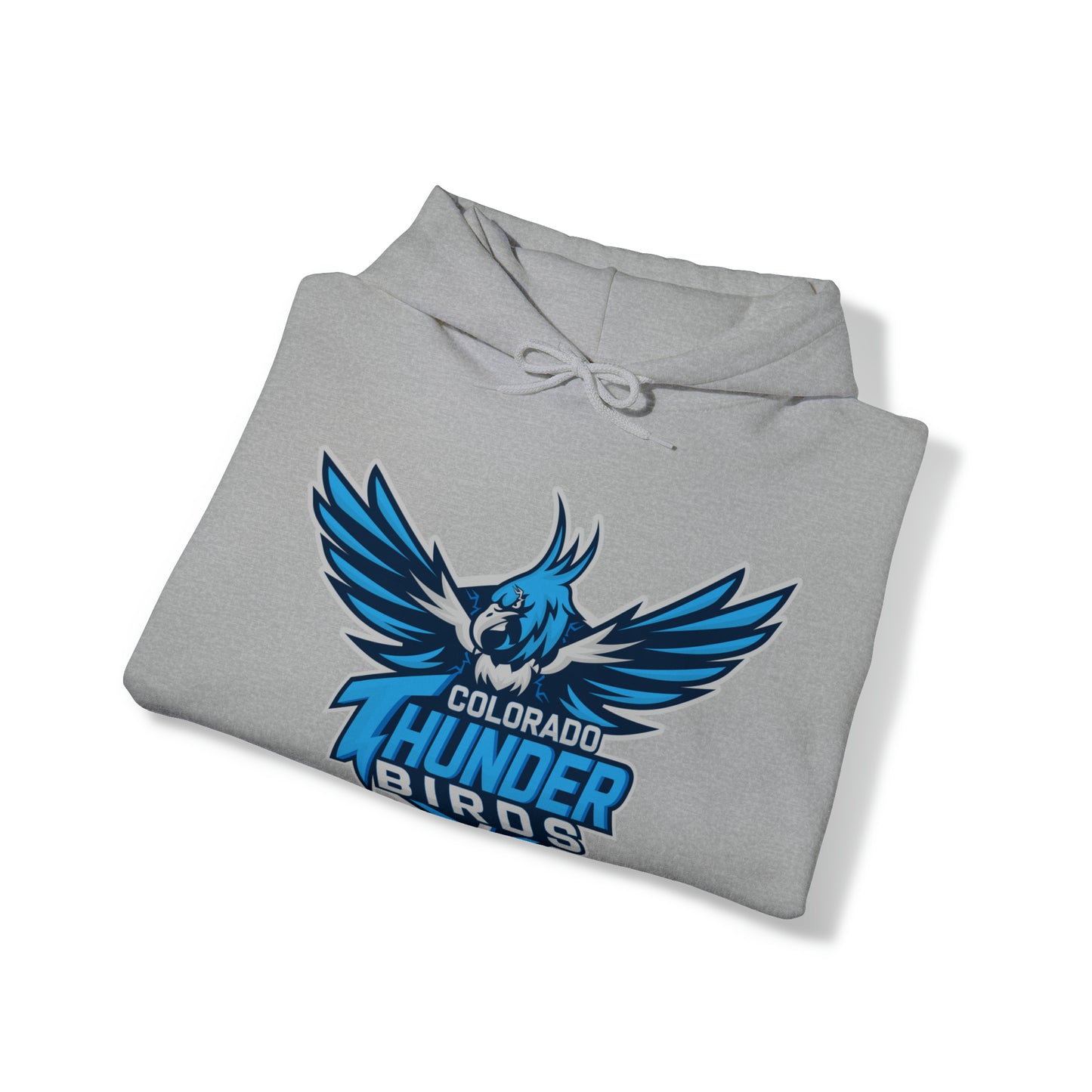 MLDR Team Colorado Thunderbirds Unisex Heavy Blend™ Hooded Sweatshirt