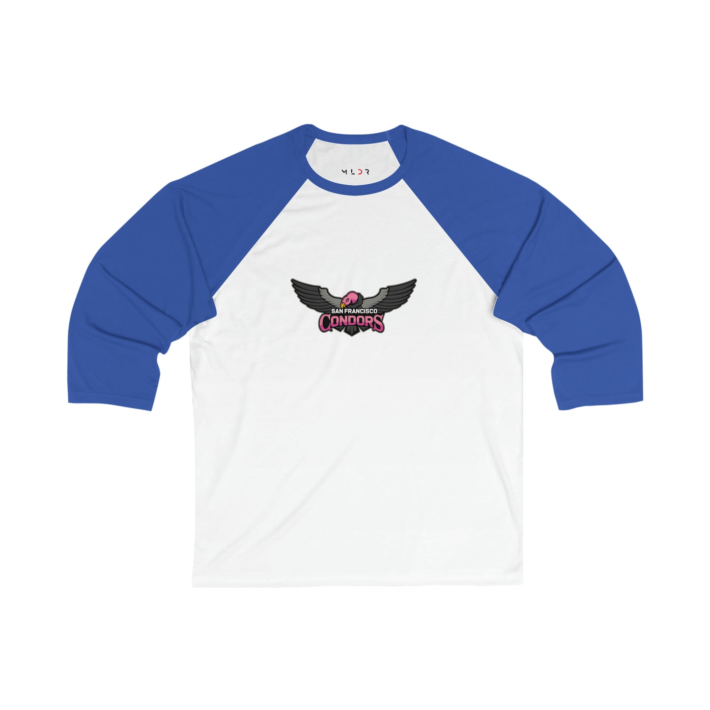 San Francisco Condors Unisex 3\4 Sleeve Baseball Tee