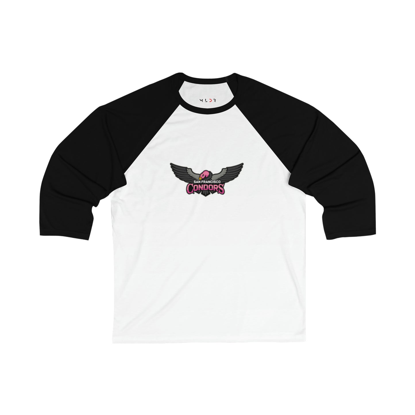 San Francisco Condors Unisex 3\4 Sleeve Baseball Tee