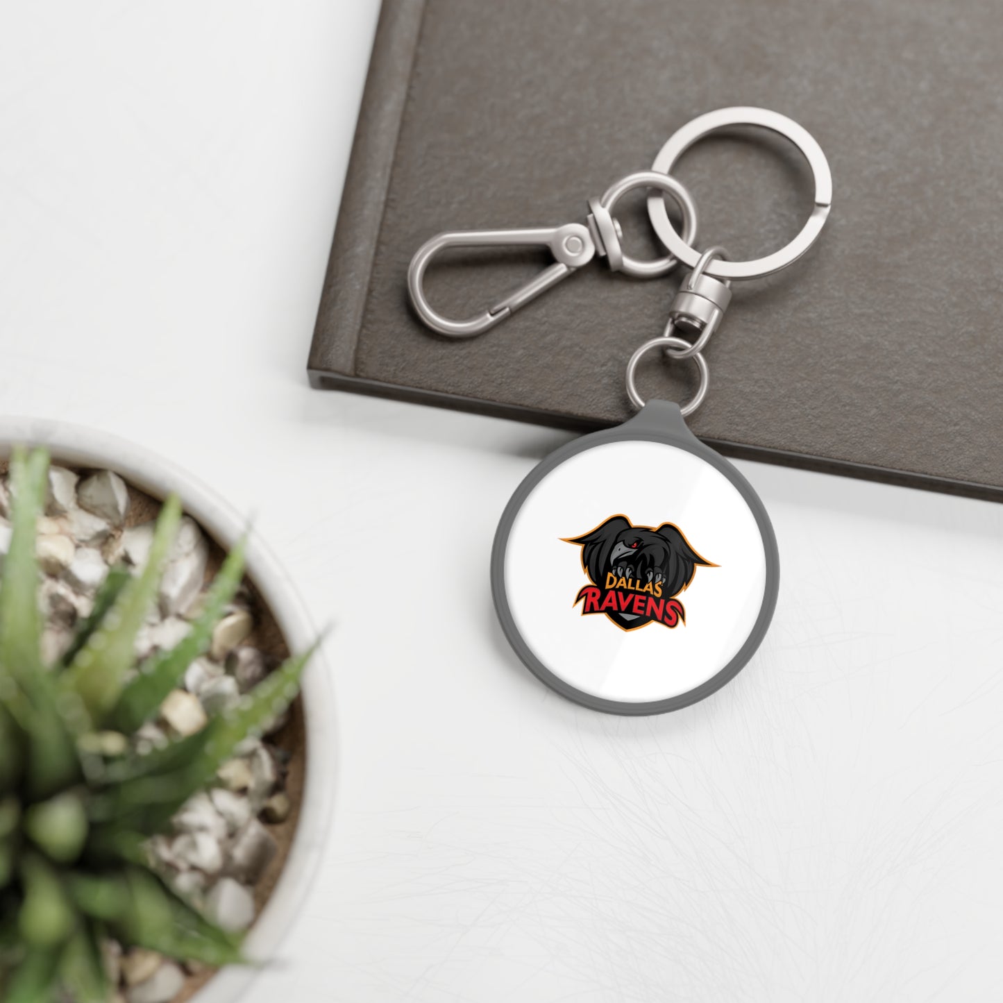 Dallas Ravens Keyring Tag