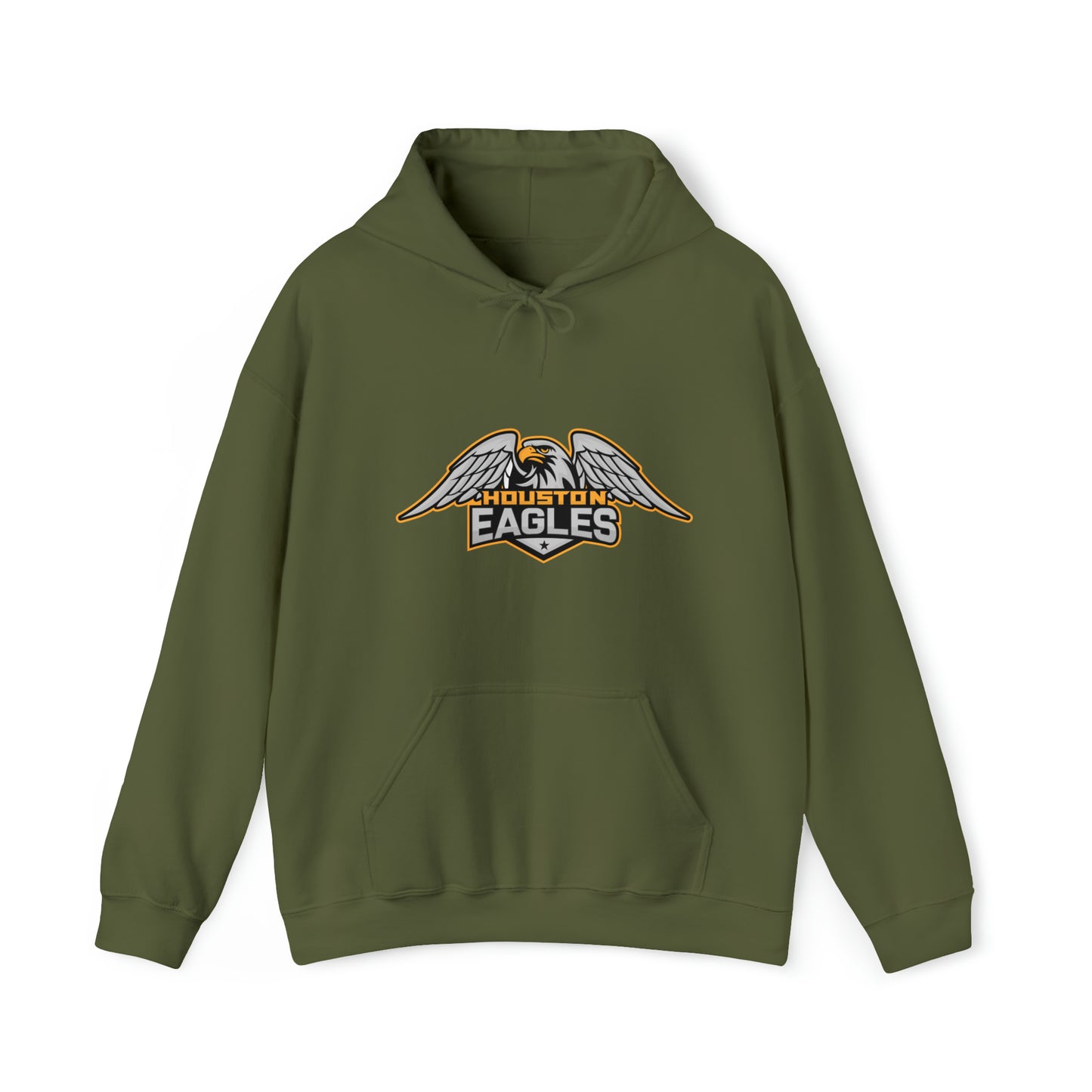 MLDR Team Houston Eagles Unisex Heavy Blend™ Hooded Sweatshirt