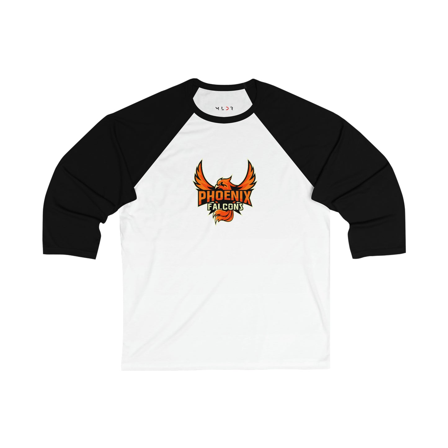 Phoenix Falcons Unisex 3\4 Sleeve Baseball Tee