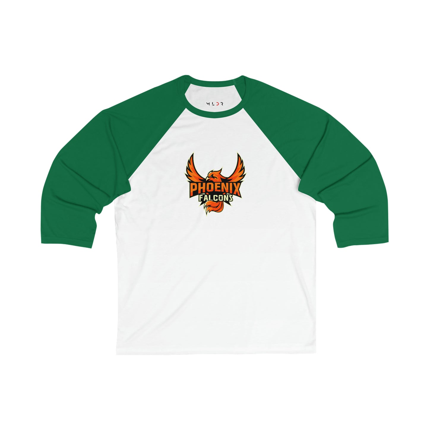 Phoenix Falcons Unisex 3\4 Sleeve Baseball Tee