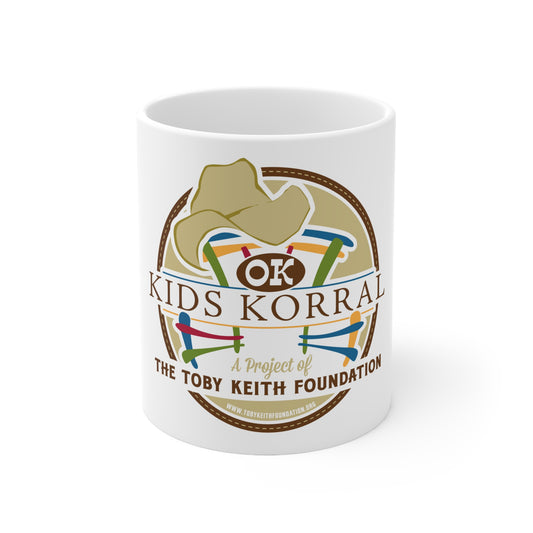 OK Kids Korral Drone Race to FundRaise™ Ceramic Mug 11oz